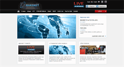 Desktop Screenshot of maksnet.tv